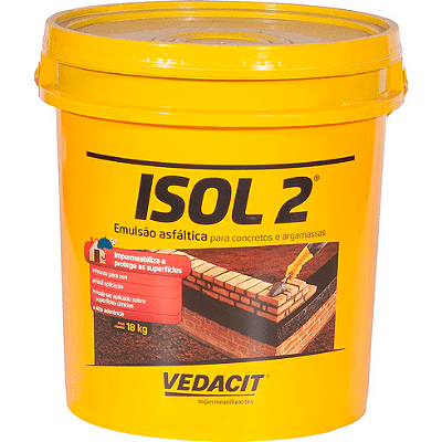 Isol 2 Neutrol Base d'Àgua Balde 18kg - VEDACIT