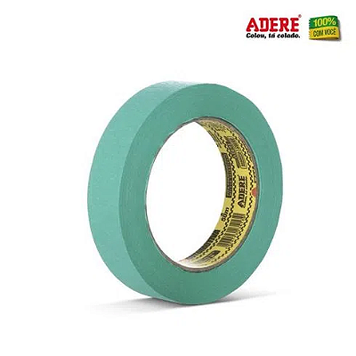 Fita Crepe Automotiva 525S Verde 24MM X 50M - ADERE