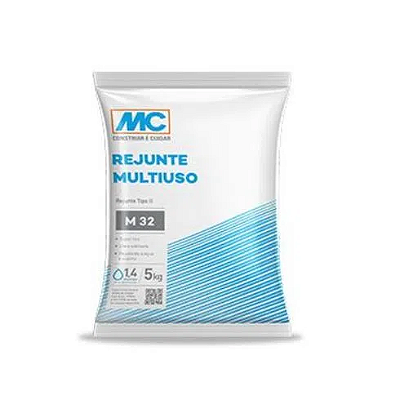 M 32 Branco Rejunte Multiuso (Saco 5kg) - MC BAUCHEMIE