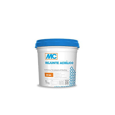 Rejunte Acrílico Branco Pote 1KG - MC-BAUCHEMIE