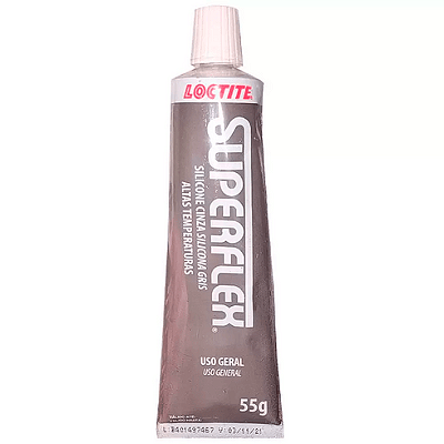 Silicone Acético SI 596 CINZA ALTA TEMPERATURA 55g  - HENKEL LOCTITE