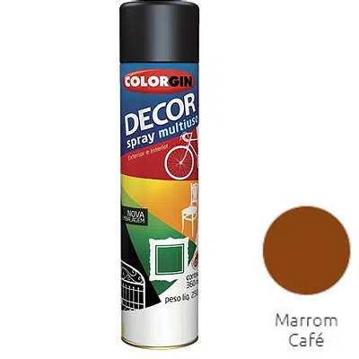 Tinta Spray Colorgin Decor Marron Café - SHERWIN WILLIAMS