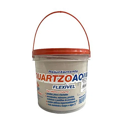 Rejunte Quartzoaqua Superfina Argila (Balde 3kg) - QUARTZOBRAS