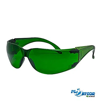 Óculos Minotauro Verde - PLASTCOR