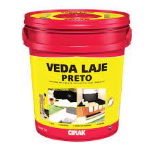 Impermeabilizante  Veda Laje Preto Balde 18KG - CIPLAK