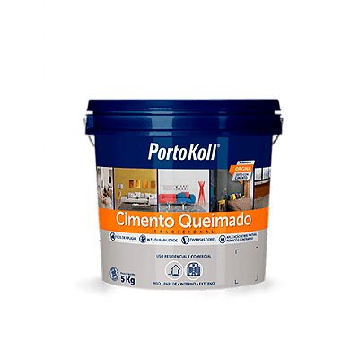 Cimento Queimado Fendi (Balde 5 kg) - PAREX PORTOKOLL