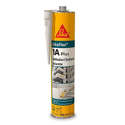 Sikaflex 1A Plus Selante Cinza Cartucho 300ml - SIKA