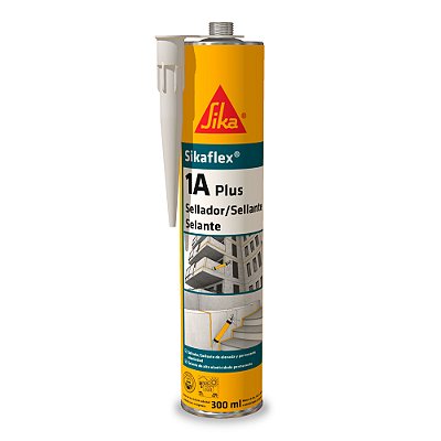 Sikaflex 1A Plus Selante Cinza Cartucho 300ml - SIKA