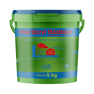 Hey Dicryl Mastique Branco (Balde 5kg) - VIAPOL