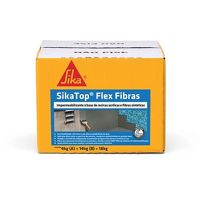 Impermeabilizante SikaTop Flex Fibras (Caixa 18kg) - SIKA