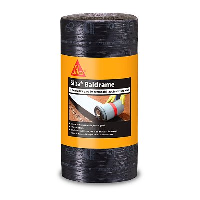 Baldrame Manta Alicerce Rolo 30cm x 10m - SIKA