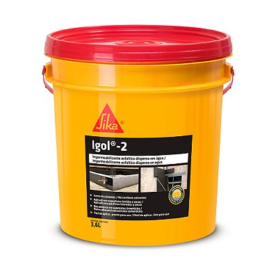 Sika Igol 2 Pintura Asfáltica Balde 18L - SIKA