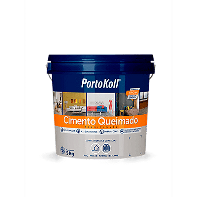 Cimento Queimado Geada (Balde 5 kg) - PAREX PORTOKOLL