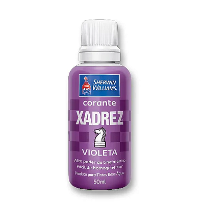 Corante Xadrez Violeta 50ML - SHERWIN WILLIAMS