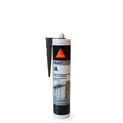 Sikasil IA Preto Cartucho 280ml - SIKA