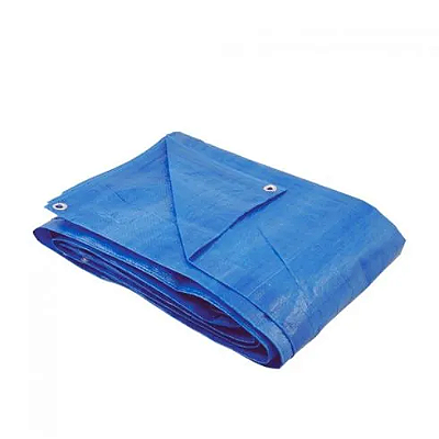 Lona de Polietileno Azul Forte 180G/M2 220 Micras 3x4M - LONAS PARANA