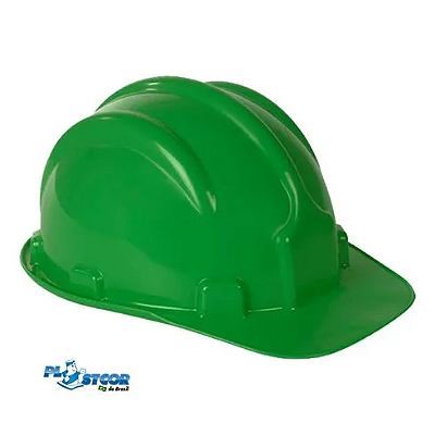 Capacete Plástico PLT Verde Escuro - Plastcor