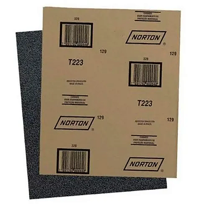 Lixa Àgua T223 0240 (pacote c/ 50 folhas)  - NORTON
