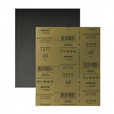 Lixa Àgua T277 0180 (pacote c/ 50 folhas) - NORTON