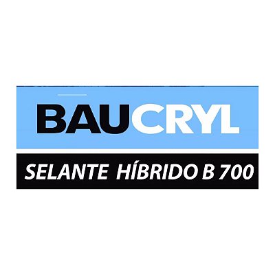 Baucryl Selante Hibrido B700 Branco 600 Ml (Cx C/12) - Quimicryl