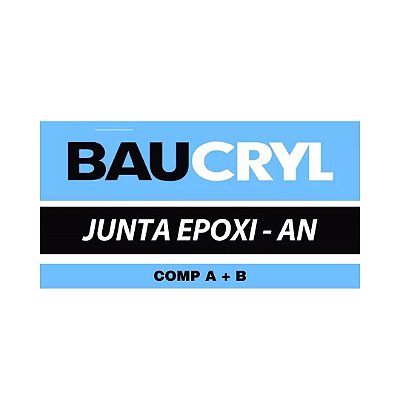 Baucryl Junta Epoxi (A+B) 1Kg - Quimicryl