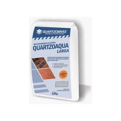 Quartzobras Rejunte Quartzoaqua Larga Argila Saco 10kg