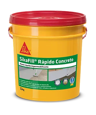 Sikafill Rapido Cinza Galao 3,6 Kg - Sika
