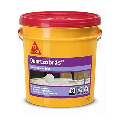 Rejunte Polimerico Grafite Balde 3kg - Parex Quartzobras