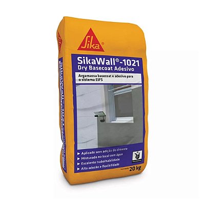 Sikawall-1021 Dry Basecoat Adesivo Saco 20kg - Sika Parex