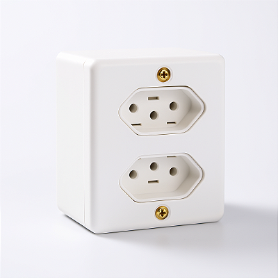 SISTEMA ILUMI BRANCO 2 TOMADA 2P+T.10A PL+CX 63120