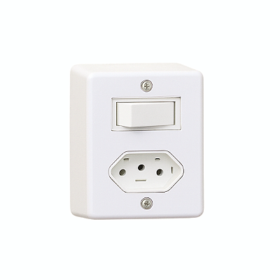 SISTEMA BRANCO 1 PAR+TOM.2P+T.PL+CX - ILUMI