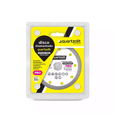 Disco Dimantado Fino Porcelanato - WEBER QUARTZOLIT