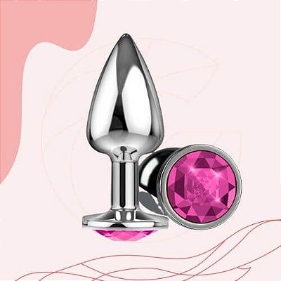 Plug Anal de Luxo - Pink