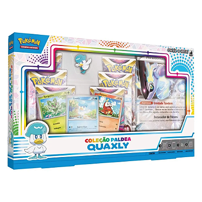 Pokemon - Box Parceiros De Paldea - Quaquaval EX COPAG DA IA