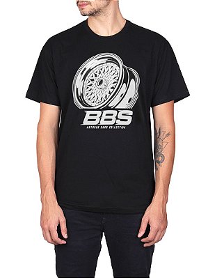 Camiseta Roda BBS Preta