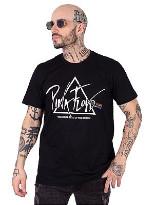Camiseta Pink Floyd Prism Preta