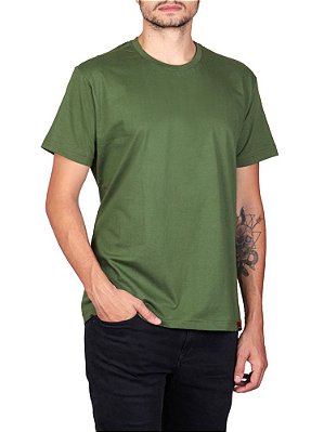 Camiseta Básica Verde Cipreste.