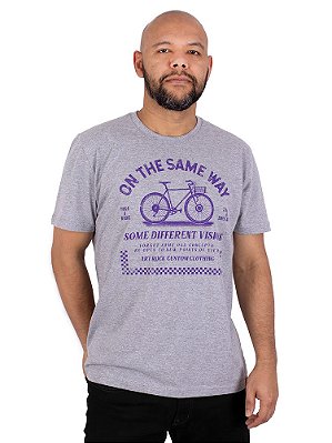 Camiseta Bicicleta Same Way Mescla