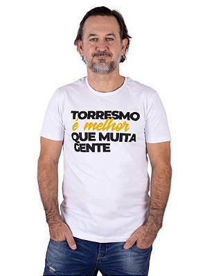 Camiseta Torresmo É Melhor Branca.