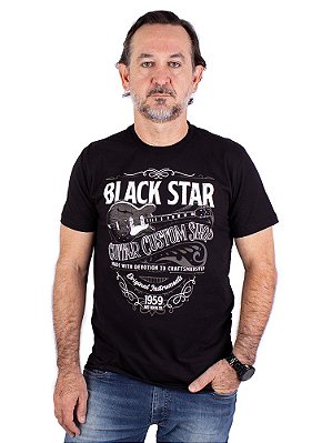 Camiseta Guitarra Black Star Preta