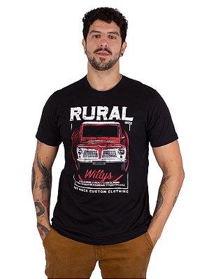 Camiseta Rural 1972 - Preta.
