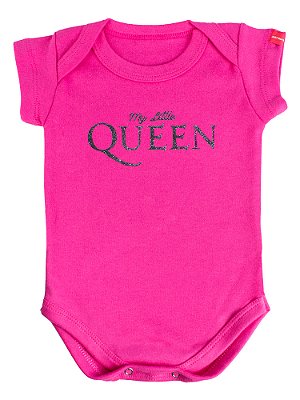 Body Bebê Little Queen - Rosa Pink