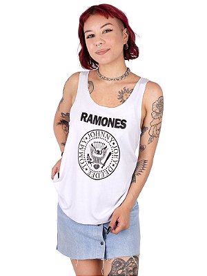 Regata Feminina Ramones - Branca