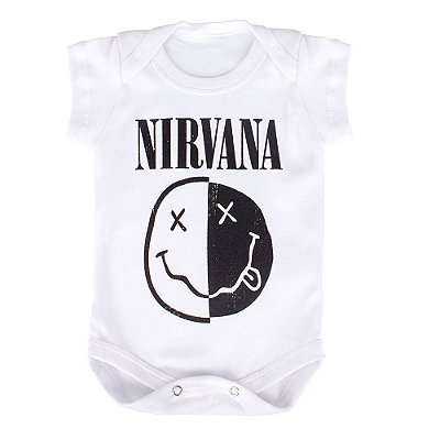 Body Bebê Nirvana Branco