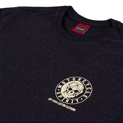 Camiseta Juvenil Moto Spirit Preta Jaguar