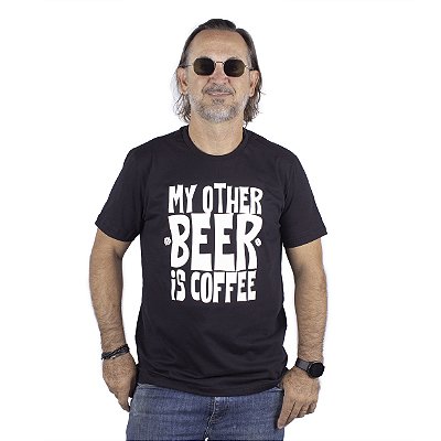 Camiseta Outra Cerveja - Preta.