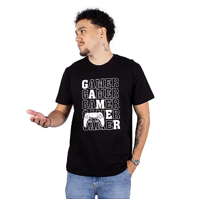 Camiseta Multi Gamer - Preta.
