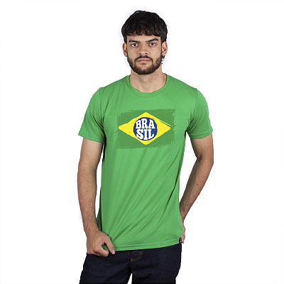 Camiseta Brasil Original - Verde.