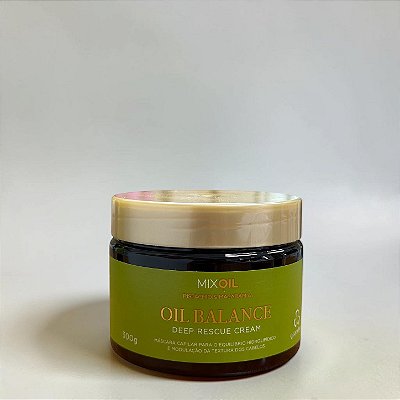 OIL BALANCE DEEP RESCUE CREAM MIX OIL PISTACHIO & MACADAMIA 300GR