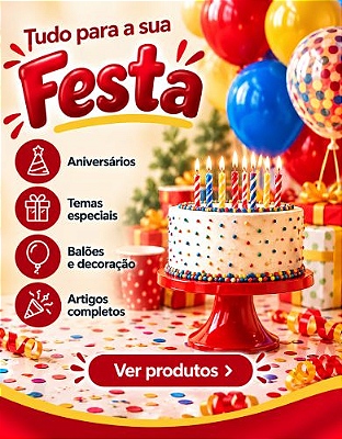 Mini banners festa